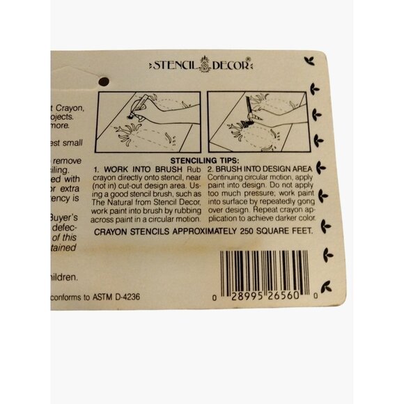 Artist Paint Crayon Dusty Rose Oil Base Stencil Decor Fade Resistant 26560 - Picture 6 of 6